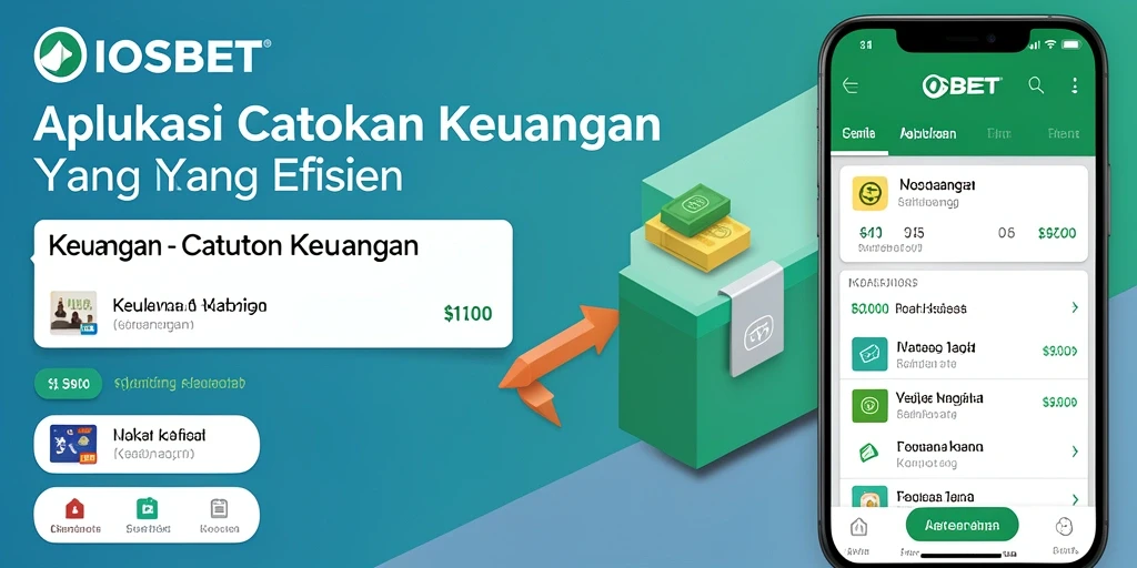 Antarmuka pengguna IOSBET yang sederhana dan fungsional.
