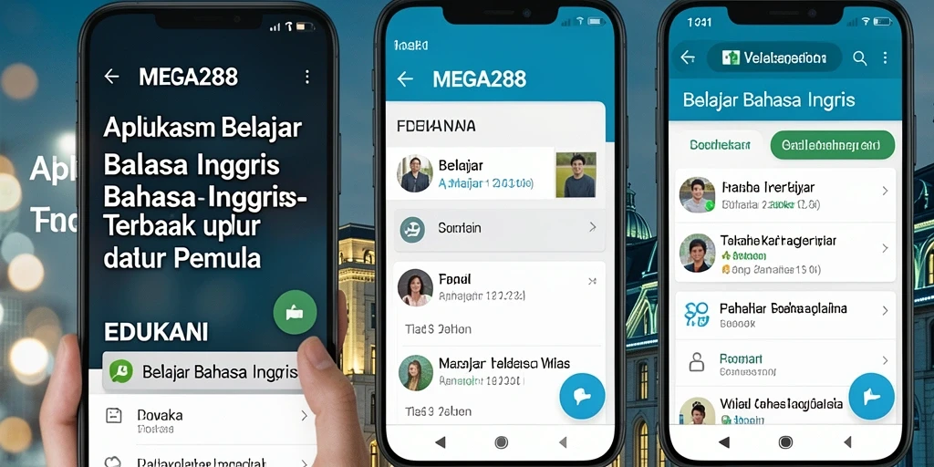 Antarmuka MEGA288 yang interaktif dan ramah pengguna.